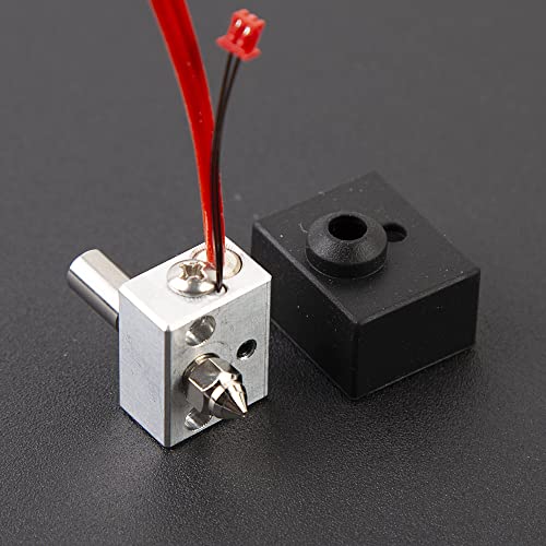 Creality Official High-Temperature Heating Block Kit, Sprite Extruder Upgrade Hotend with 300℃ Titanium Heatbreak Plated Copper Nozzle for Ender 3 S1/Ender 3 S1 Pro/Ender 3 S1 Plus/CR-10 Smart Pro - style: Ender 3 S1/S1 Pro/S1 Plus