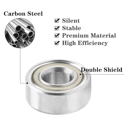30Pcs 693ZZ Ball Bearing Deep Groove Double Shield Bearing Miniature - size: 693ZZ