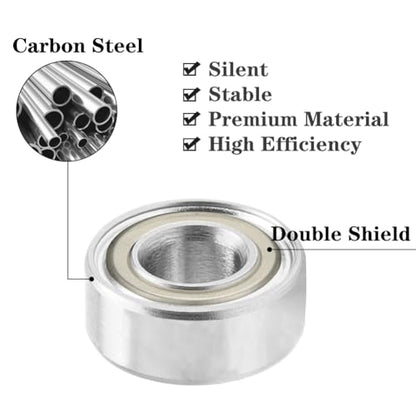 30Pcs 693ZZ Ball Bearing Deep Groove Double Shield Bearing Miniature - size: 693ZZ