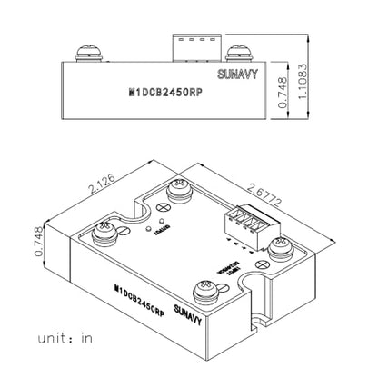 DC Motor Speed Controller, PWM Controller, Motor Driver - size: 25A-brake stop