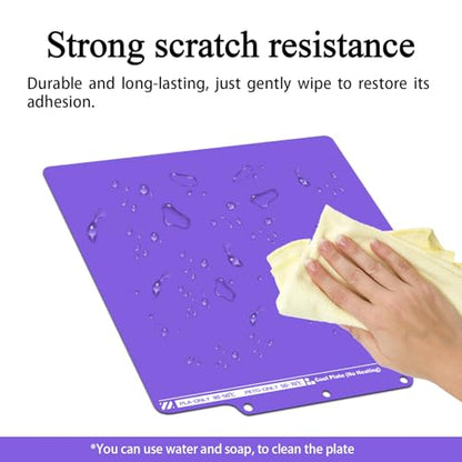 Cool Plate for AD5X/5M/5M Pro Cold Low Temperature Build Plate - color: Purple, size: AD5X/5M/5M Pro