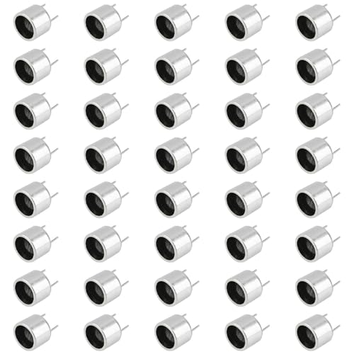 40-Pack TCT40-16R/T Ultrasonic Sensor Probe Kit, 40KHz