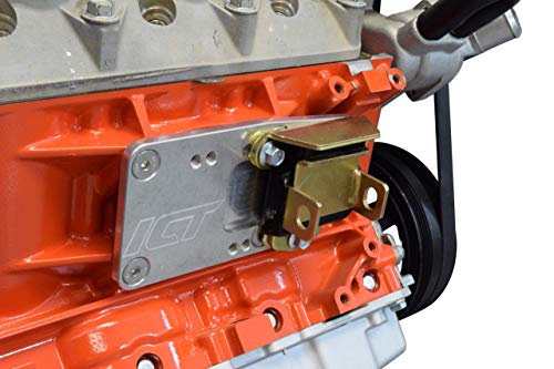 ICT Billet SBC Vehicle to LS Engine - Motor Mount Adapter Plate - Universal Swap Bracket Small Block LS Conversion Adjustable LS1 LS3 LS2 LQ4 LQ9 LS6 L92 L99 L33 LR4 Billet 551628