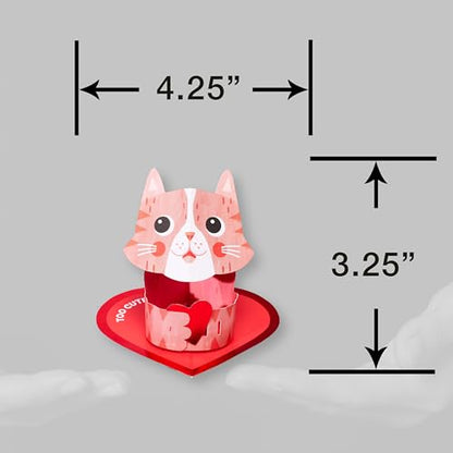 American Greetings Magic Moments Pop Up Candy Holder Valentines Day Card (So Sweet) - color: MM Candy Holder Characters