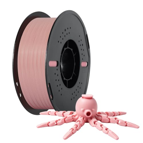 Kingroon PLA 3D Printer Filament, Dimensional Accuracy +/- 0.02 mm, 1 kg Spool(2.2lbs), 1.75 mm,Pink - color: 1kg Pink