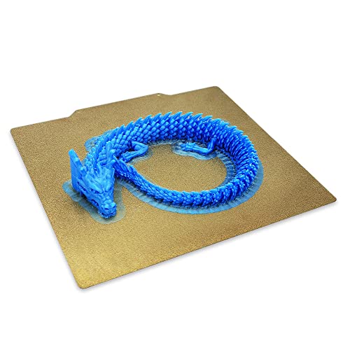 CR-10 S5【Double Sided Textured PEI Sheet】Flexible Spring Steel Build Plate【510x510mm/20x20inch】with Magnetic Base for Cr 10 S5/Pro 3D Printer - size: 510x510mm