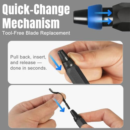 14Pcs 3D Printer Deburring Tool Kit with Bag 3D Print Deburring Tool Set - size: Deburring Set