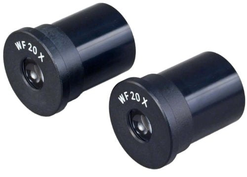 AmScope X2AEM620 OMAX A Pair of Widefield Microscope Optical Eyepiece
