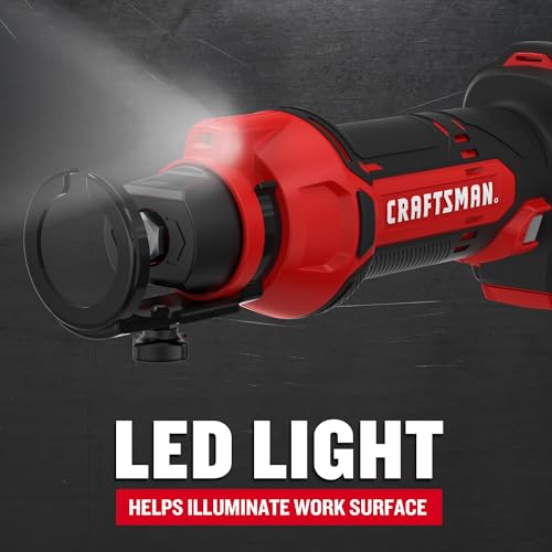 CRAFTSMAN 20V MAX Cut Out Tool, Cordless Drywall Cutting, Bare Tool Only (CMCE200B)