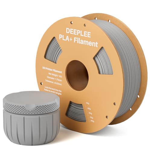 PLA+ 1.75mm 3D Printer Filament 1KG Grey - color: 1*grey