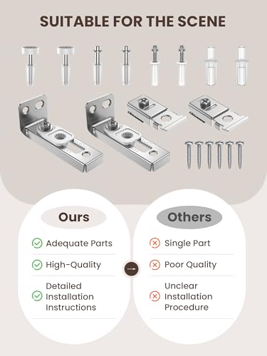 Bifold Door Hardware Repair Kit - 1 Pack Bi-fold Closet Barn Door Hardware Kit for 7/8" to 1" Track, Folding Pocket Door Replacement Parts Set Include Top Bottom Pivots Bracket and Guide Wheel - size: 1 Pack