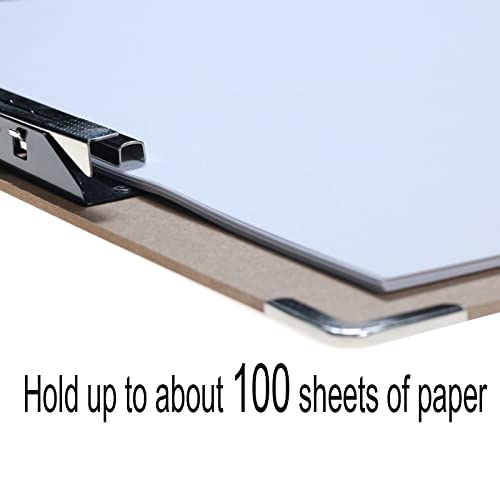 Acocony 11x17 Clipboard with 8" Jumbo Lever Clip and Metal Corners 1-Pack