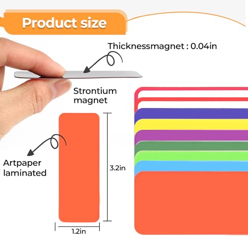 54pcs Magnetic Dry Erase Labels Reusable Full Color Name Tags - size: 54PCS Full Color