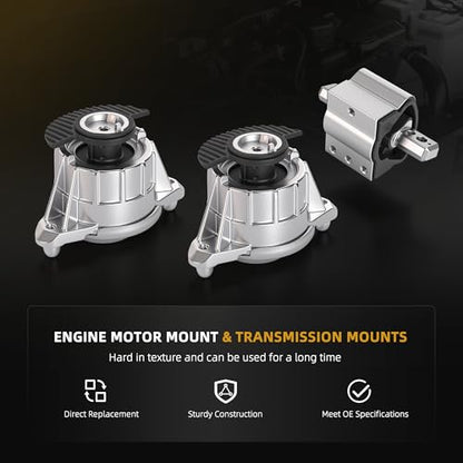 Engine Motor Mount Transmission Bracket Kits for Mercedes-Benz - style: for C230/C250/C300/C350/E350/E400
