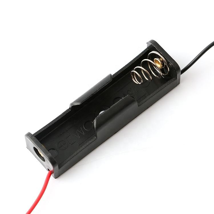 10pcs Single AA Battery Holder 1x 1.5V AA Battery Holder AA Battery Holder with Wires