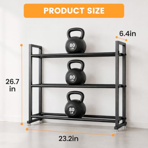 3-Tier 3D Filament Storage Rack, Filament Organizer for 3D Printing, Metal Spool Shelf for PLA, ABS, TPU Filament Storage, Heavy Duty Filament Spool Holder for 3D Printing Studio, Office Workshop - size: 3-Tier