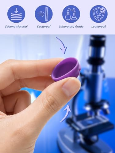 5ml 10ml 30ml Glass Vial Caps, 20mm Peptide Vial Caps (16Pcs / 8Colors) - color: 16Pcs / 8Colors