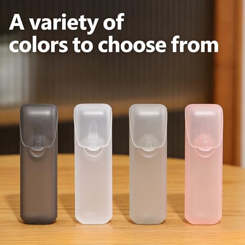 4 Pcs Mini Storage Boxes, Clear Lid Organizer Containers, Random Colors(MIXED)