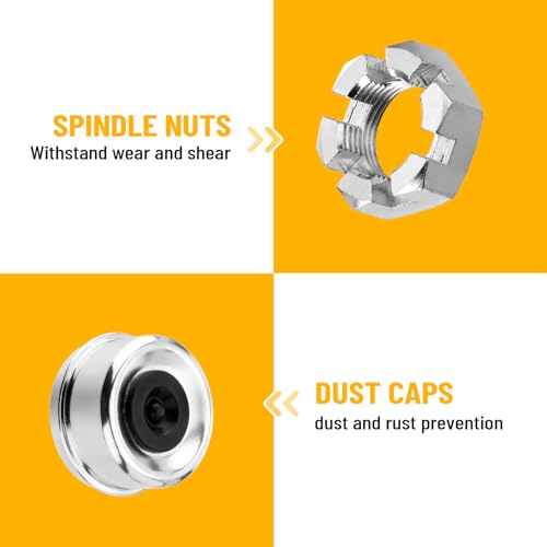 4 Sets Trailer Hub Wheel Bearing Kit 25580/25520 02475/02420 - size: 25580 02475-Set of 4