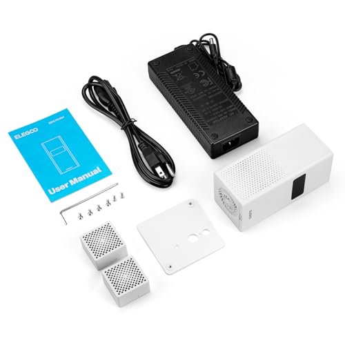 ELEGOO Mini Heater for Resin 3D Printer, Smart Temperature Control, Air Filtration, Compatible with ELEGOO Saturn Series/Mars Series/Jupiter SE