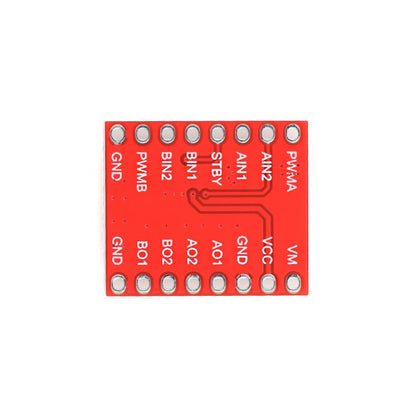 5Pcs TB6612FNG Motor Driver Module DC Motor & Self-Balancing Drive High-Efficiency Trolley Drive Board Unwelded