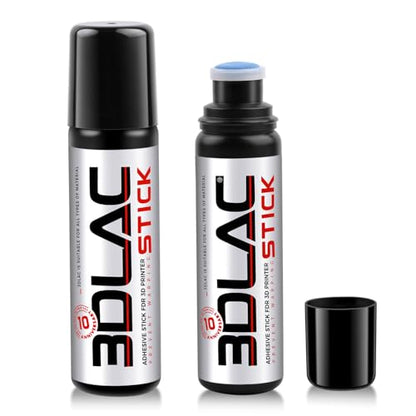CCTREE 3D Printer Bed Adhesive Stick for Hot Bed, 80ml(2 Pack) - style: Adhesive Stick(2 Pack)