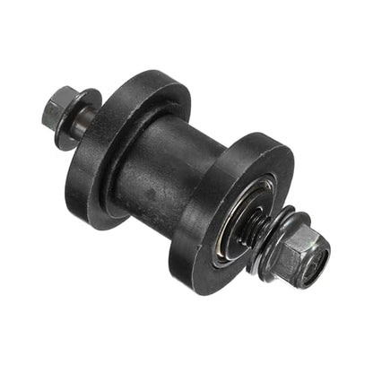 PATIKIL 8mm Grooved Roller Pulley Tensioner Chain Roller Pulley Mini Black - color: Black