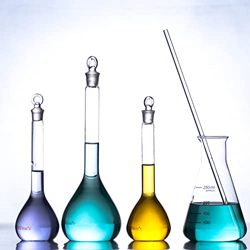 MECCANIXITY 3.3 Borosilicate Glass Stick 7.87" Length 10mm Dia Stir Rod Mixing Tools with Both Ends Round for Lab Kitchen Science 3Pcs - size: 7.87"