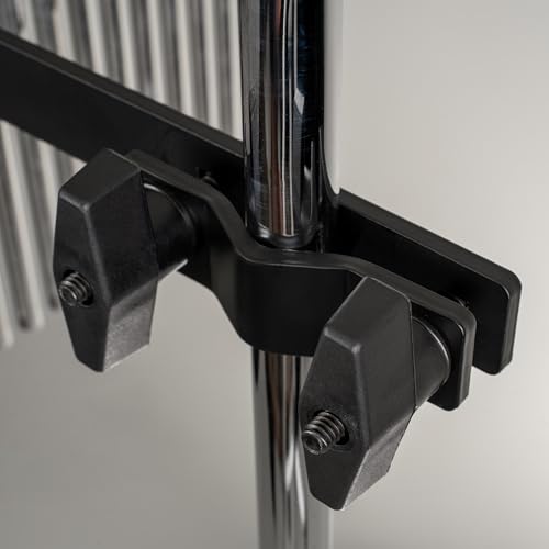 Bar Mounting Clamp and Chime Holding Bracket — MADE IN U.S.A. — Fits any Stand, Steel