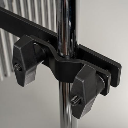 Bar Mounting Clamp and Chime Holding Bracket — MADE IN U.S.A. — Fits any Stand, Steel