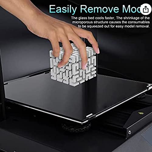 3D Printer Glass Bed 290x290 4mm Tempered Plate for Ender 6 Build Surface Platform