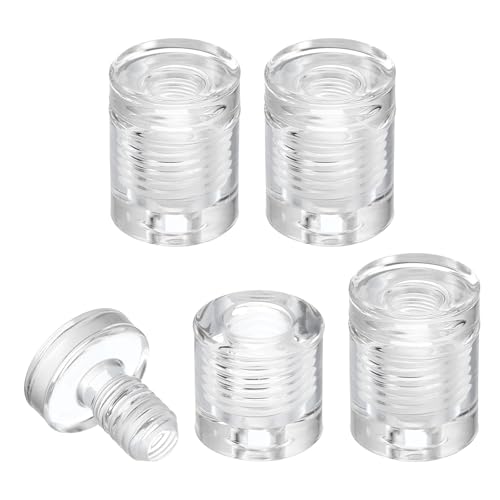 uxcell 4Pcs Sign Standoff Screws, 3/4" x 1 Acrylic Wall Standoff Mount Hardware Advertising Glass Standoff Nail Acrylic Nail for Hanging Acrylic Picture Frame Panel Sign - size: 3/4" x 1