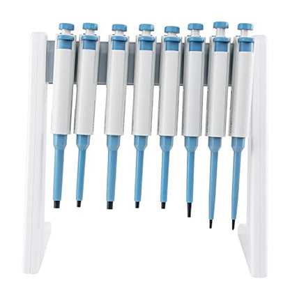 ONiLAB Linear Pipette Rack, Laboratory Pipettor Holder for 8 Pipettes - style: Linear