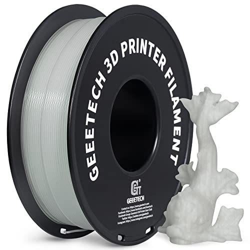 GEEETECH Glow in The Dark PLA Blue Purple Filament 1.75mm 1KG for Bambu AMS - color: 1kg Glow Blue Purple