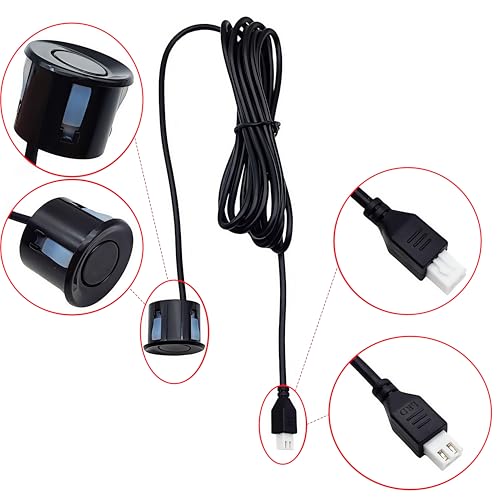 2PCS JSN-SR04T 23-500cm Integrated Ultrasonic Distance Measuring Sensor Transducer Module High Precision Waterproof Compatible with Arduino, MCU
