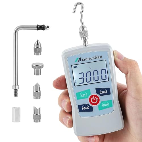 300N Digital Force Gauge Push Pull Tester Portable with Case - size: 300N