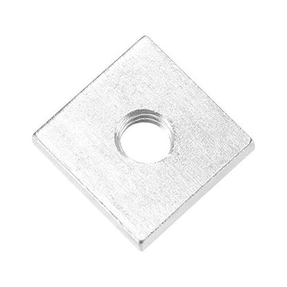 uxcell Square Nuts M6x16mmx3mm Zinc-Plated Metric Coarse Thread Assortment - size: M6x16mmx3mm