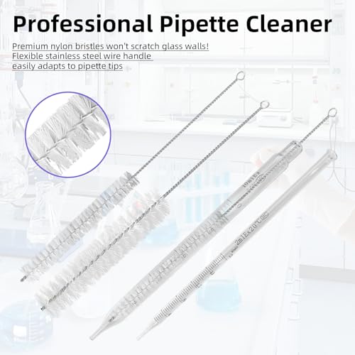 6 Pcs Graduated Glass Pipette Droppers for Essential Oil Liquid Transfer