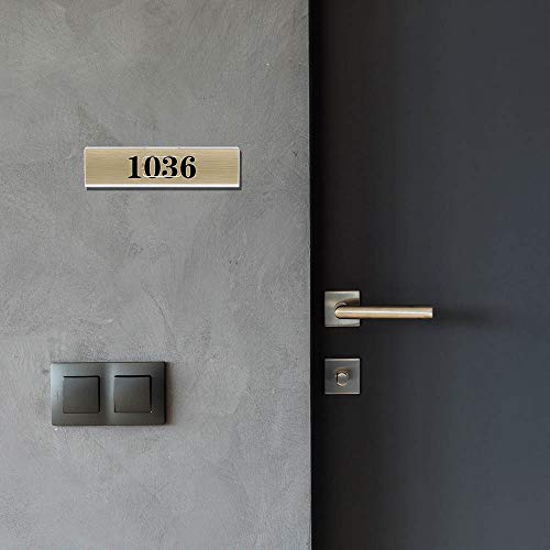 NIUBEE Acrylic Wall Name Plate Holders, 12 Pack, Name Sign for Door Office - style: Wall-mounted