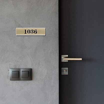 NIUBEE Acrylic Wall Name Plate Holders, 12 Pack, Name Sign for Door Office - style: Wall-mounted