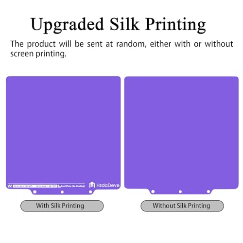 Cool Plate for AD5X/5M/5M Pro Cold Low Temperature Build Plate - color: Purple, size: AD5X/5M/5M Pro