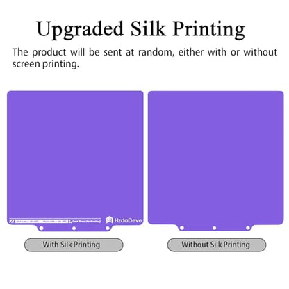 Cool Plate for AD5X/5M/5M Pro Cold Low Temperature Build Plate - color: Purple, size: AD5X/5M/5M Pro