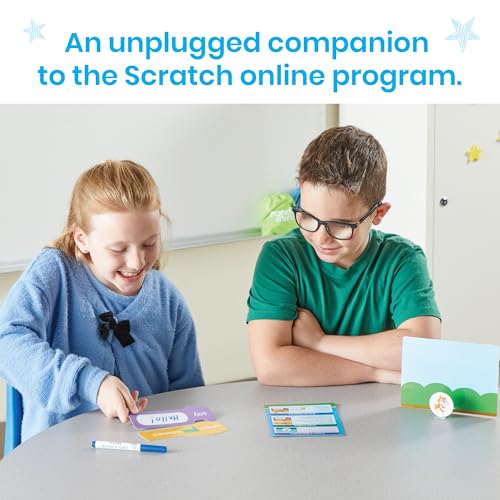 hand2mind Scratch Block-Based Coding Student Activity Set, Ages 8+ - style: Student Activity Set
