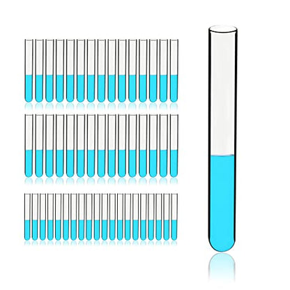 14ml Sturdy Glass Test Tubes, 16x125mm, Pack of 50, Borosilicate Glass Material, TTG014-050 - style: 50pcs of Vol.14ml(16x125mm)