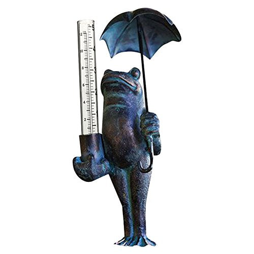 5" Capacity Rain Gauge Glass Replacement Tube for Yard Garden Outdoor (Set of 2) - color: Clear