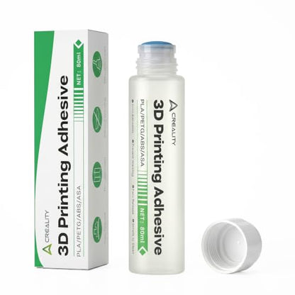 Creality Official 3D Printer Adhesive Glue 1PCS, 80mL Printing Glue for Build Plate, Reduces Warping and Shedding, Compatible with PLA PETG ABS ASA and All FDM 3D Printers - style: Adhesive Glue
