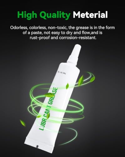 Creality Official Lubricant Grease, 3D Printer Gear Grease, Reduce Noise Enhanced Lubrication for All 3D Printers, Lead Screw, Guide Rails, Linear Rods, 3D Printers Parts, 1 Pack - style: Lubricant Grease