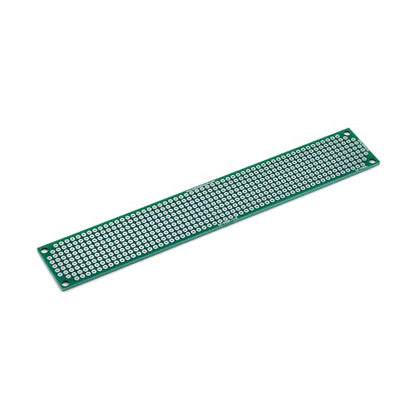 Double Sided LF HASL Perf Board, PCB Board, Electronic Circuit Board for DIY Prototype Circuit, FR4, Plated Through Hole Solder Prototype Board, ST-PERF-1-6 (1" x 6") - style: 1" x 6"