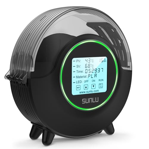 SUNLU Official Filament Dryer S2, for PLA PETG ABS Filament, Black - color: S2 Filament Dryer Dark Black