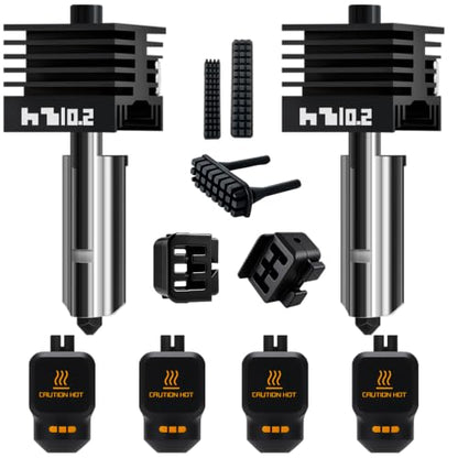 2 Pack 0.2mm for Bambu Lab P2S X2D H2D H2S H2C A1 A1 Mini A2L Nozzle - size: 2PK 0.2mm